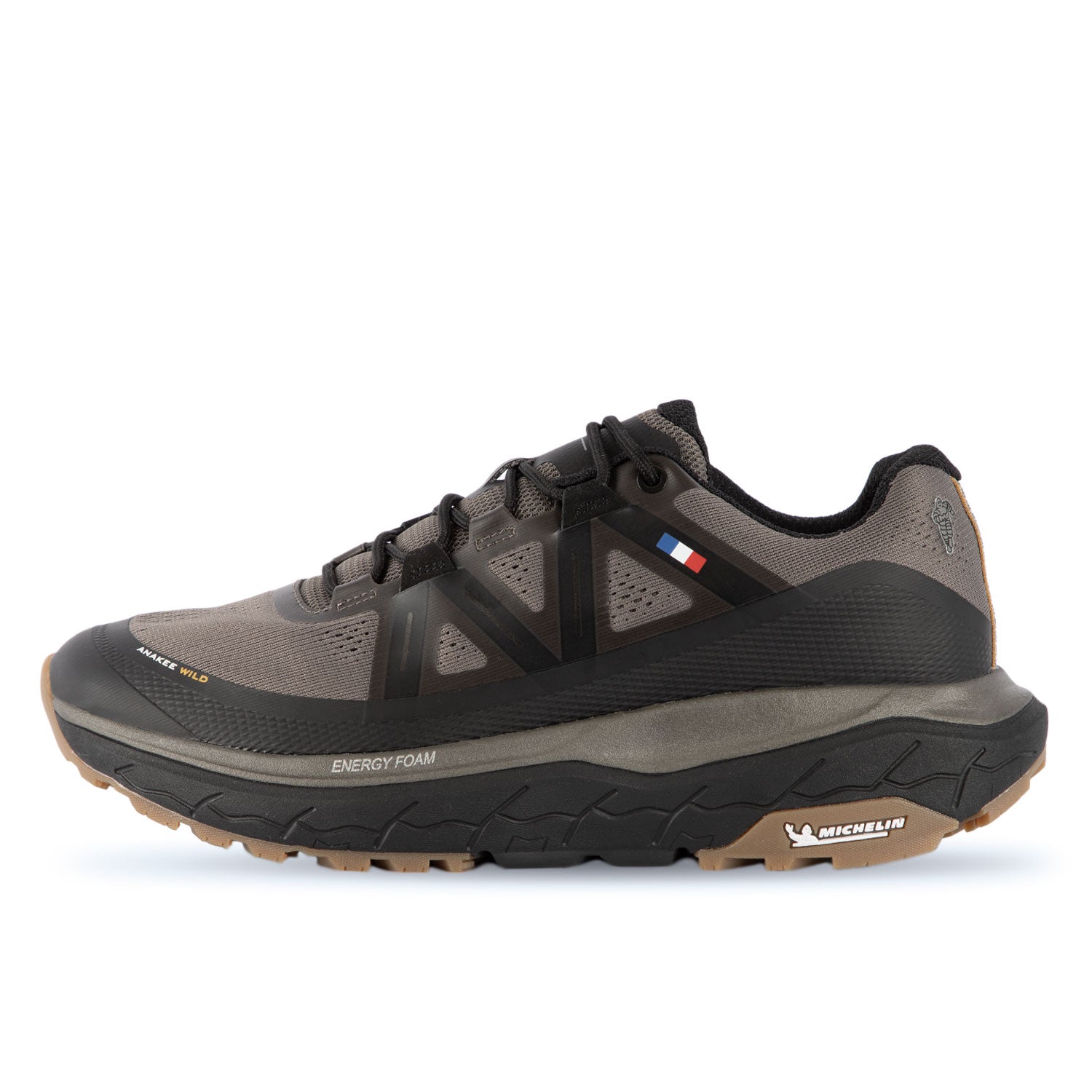 ZAPATILLA TRAIL RUNNING HOMBRE NEGRO GRIS OSCURO MICHELIN FOOTWEAR AW02