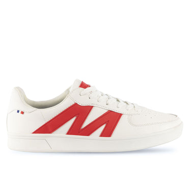 Zapatilla Urbana Hombre Blanco Y Rojo Michelin Ps20