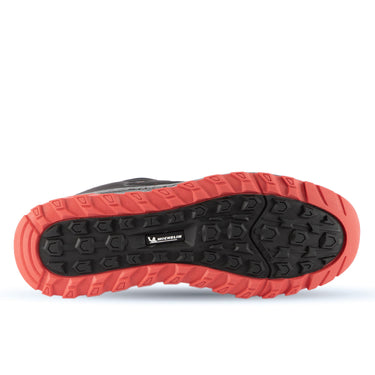 Zapatilla Deportiva Trail Hombre Negro Rojo Michelin Dr27