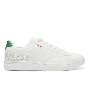 Zapatilla Casual Urbana Hombre Blanco Verde Michelin Ps14