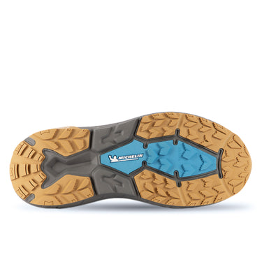 Zapatilla Deportiva Trail Hombre Negro Azul Michelin Aw02