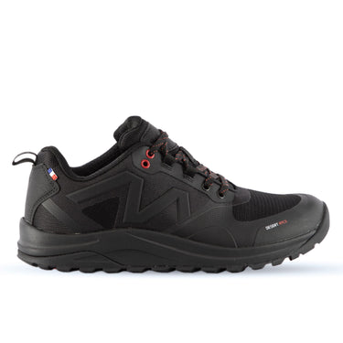 Zapatilla Hiking Senderismo Hombre Negro Rojo Michelin Dr28