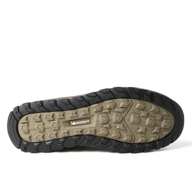 Zapatilla Botín Senderismo Hombre Caqui Negro Michelin Dr37