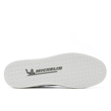 Zapatilla Casual Urbana Hombre Blanco Burdeo Michelin Ps22