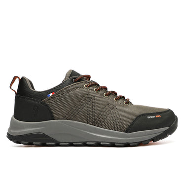 Zapatilla Hiking Senderismo Hombre Khaki Negro Michelin Dr36