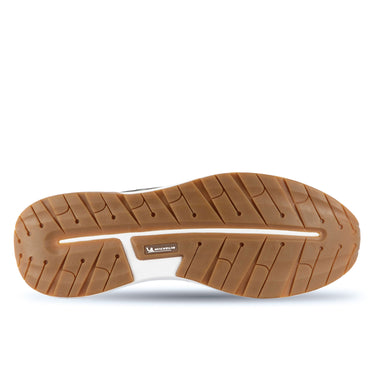 Zapatilla Urbana Casual Hombre Verde Naranjo Michelin Pu15