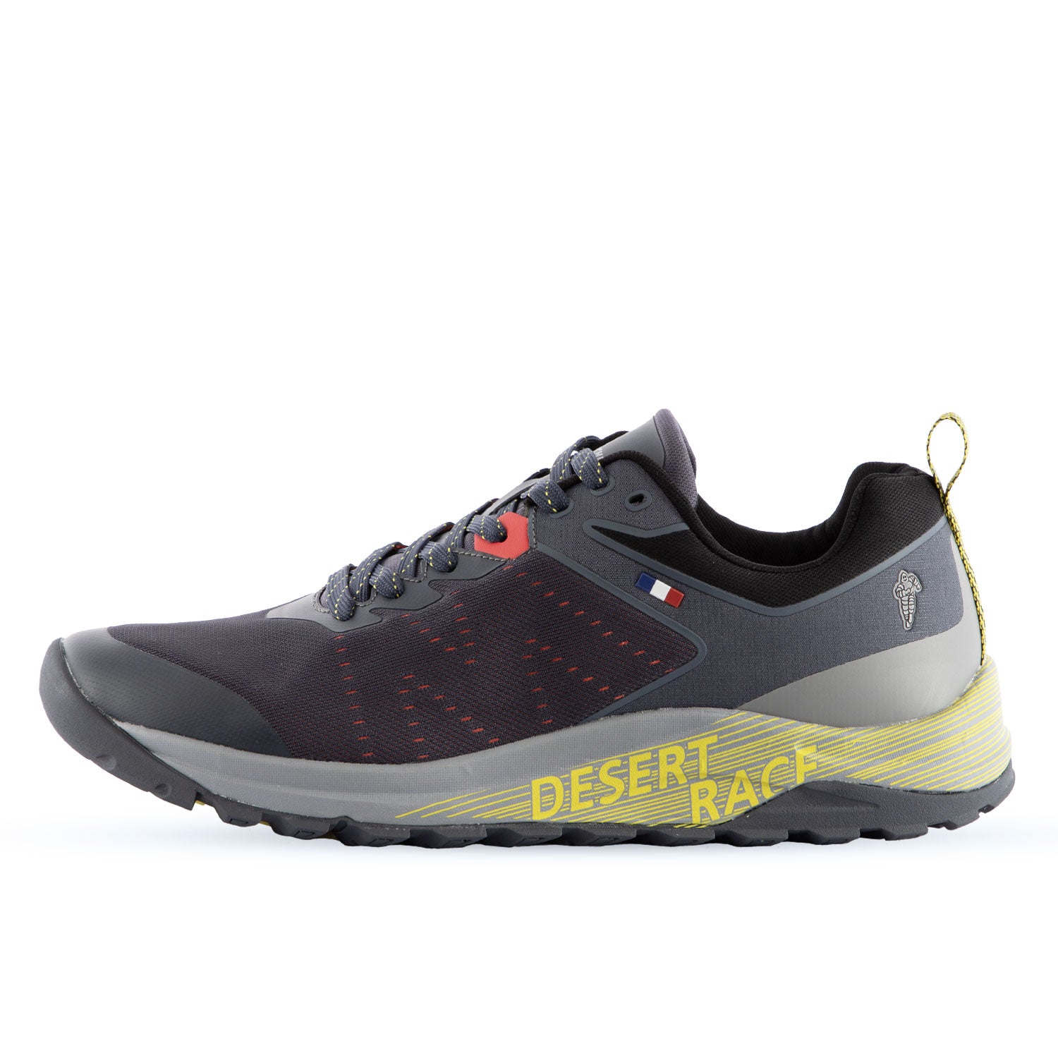 MEN'S TRAIL RUNNING SHOE BLUE YELLOW MICHELIN FOOTWEAR DR27