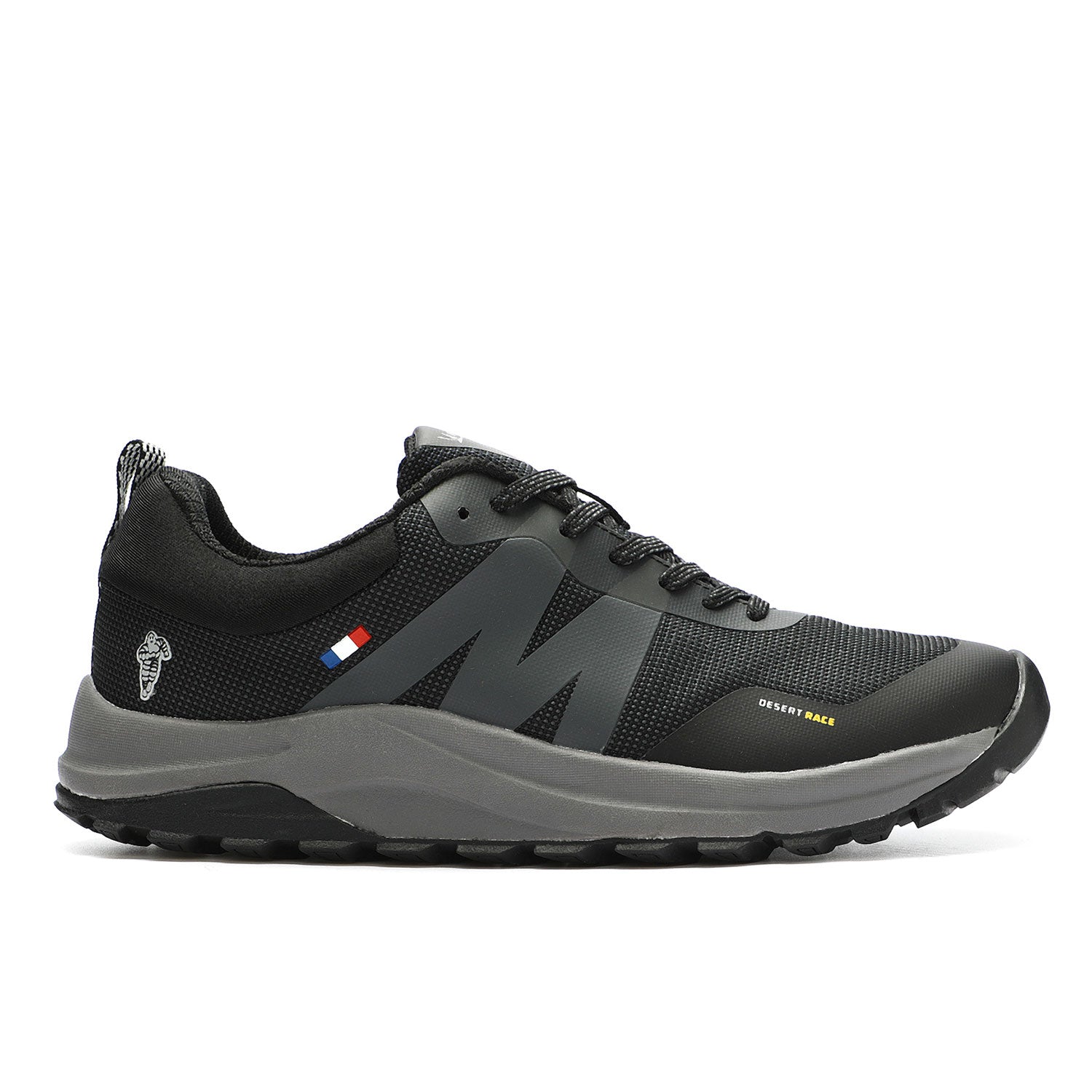 ZAPATILLA TRAIL RUNNING NEGRO GRIS DR40