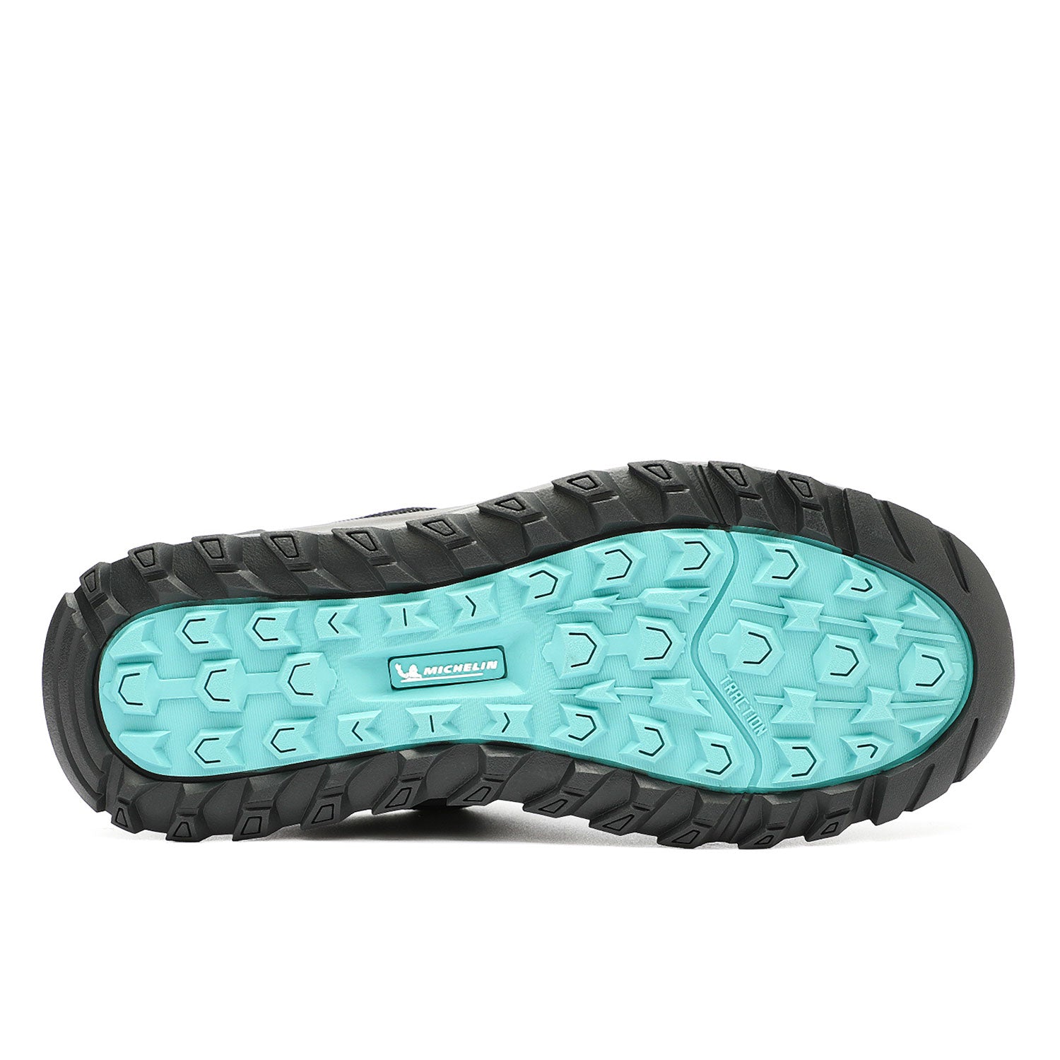 ZAPATILLA MUJER TRAIL RUNNING NEGRO GRIS DR40