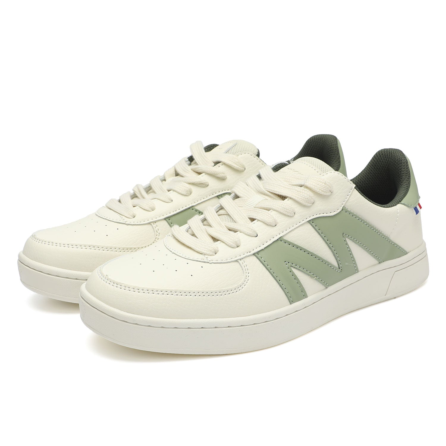 ZAPATILLA URBANA STREET HOMBRE BLANCO VERDE OLIVO MICHELIN FOOTWEAR PS20