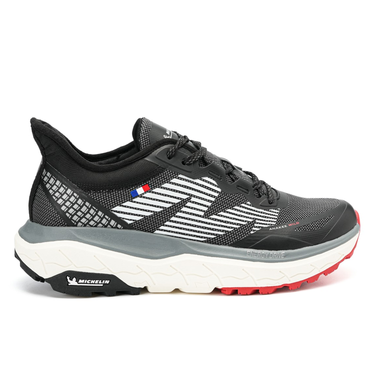Zapatilla Deportiva Trail Hombre Negro Rojo Michelin Aw05