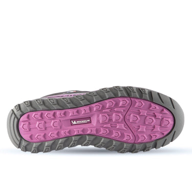 Zapatilla Deportiva Trail Mujer Negro Morado Michelin Dr27