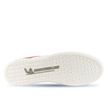 Zapatilla Urbana Hombre Blanco Y Rojo Michelin Ps20
