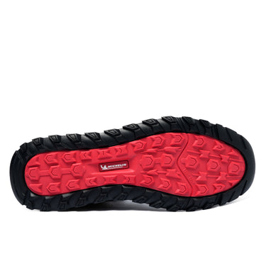 Botín Zapatilla Impermeable Hombre Gris Negro Michelin Dr19