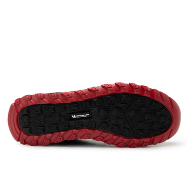 Zapatilla Trail Running Hombre Michelin Negro Rojo DR36