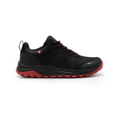 Zapatilla Trail Running Hombre Michelin Negro Rojo DR36