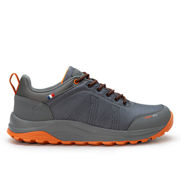 Zapatilla Trail Running Hombre Michelin Gris Naranja DR36