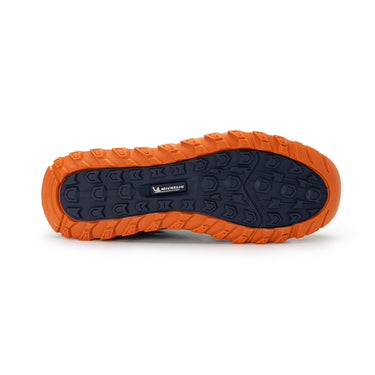 Zapatilla Trail Running Hombre Michelin Gris Naranja DR36