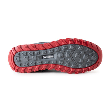 Zapatilla Outdoor Gris Carbon Rojo DR40