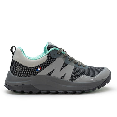 Zapatilla Outdoor Mujer Michelin Gris Verde Agua DR40