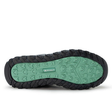 Zapatilla Outdoor Mujer Michelin Gris Verde Agua DR40
