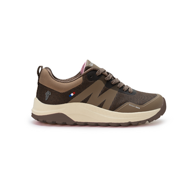 Zapatilla Outdoor Mujer Michelin Café Rosado DR40