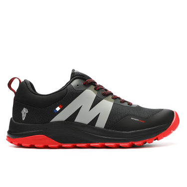 Zapatillas Deportivas Trail Hombre Negro Rojo Michelin Dr40