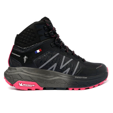 Zapatillas Deportivas Trail Mujer Negro Fucsia Michelin Aw03