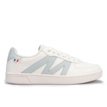 Zapatilla Casual Urbana Mujer Blanco Celeste Michelin Ps20