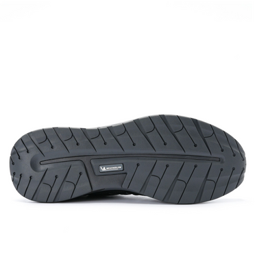 Zapatilla Urbana Casual Negro Gris Hombre Michelin Pu20
